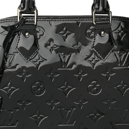 Louis Vuitton Vernis Alma PM Noir Magnetique 7 of 9