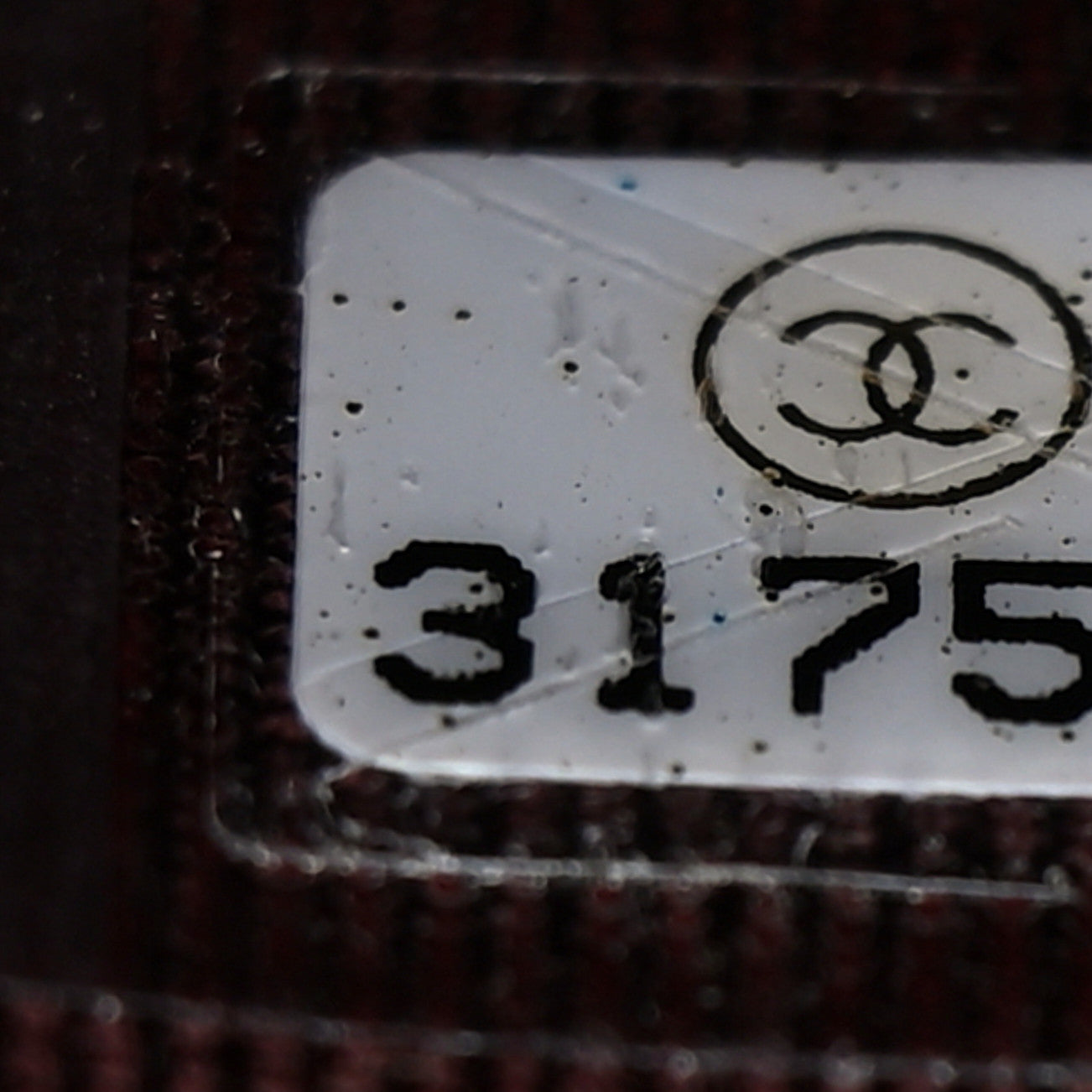 Caviar Quilted Mini Vanity Case With Chain Black