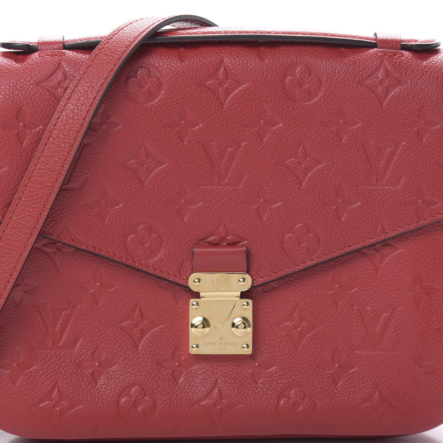 Empreinte Pochette Metis Cerise
