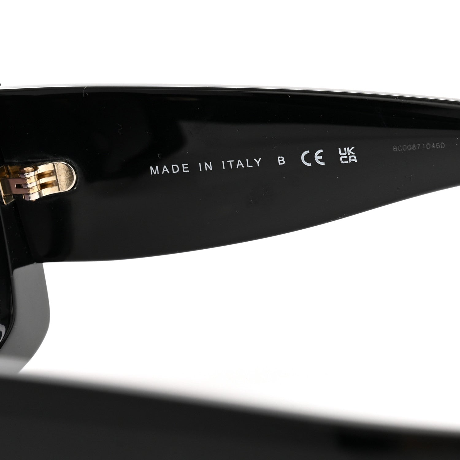 Chanel Acetate Rectangle Sunglasses 5435 Black 6 of 8