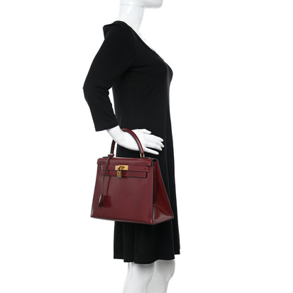 Hermes Box Kelly Sellier 28 Rouge H 2 of 18