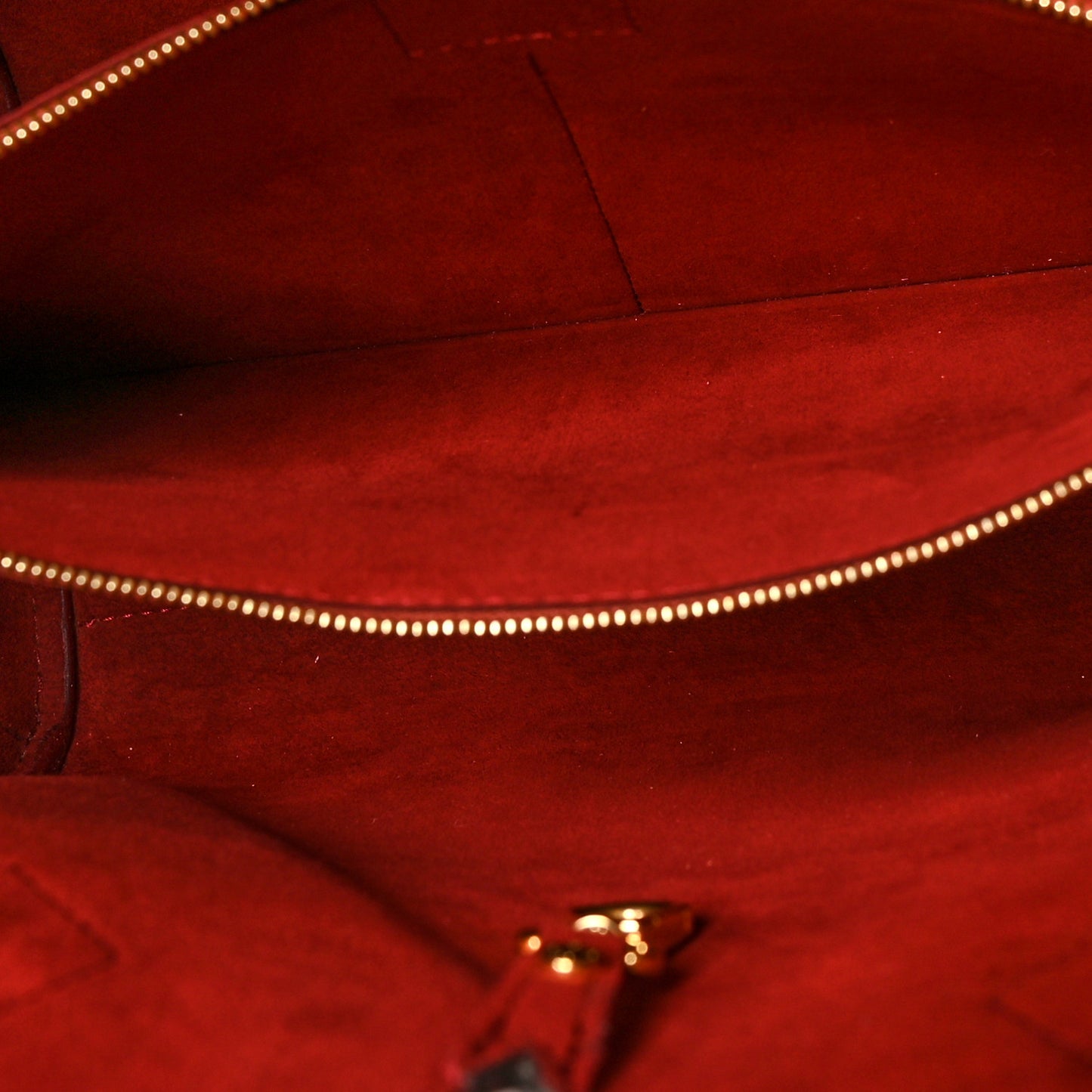 Calfskin Monogram Kimono Tote Cherry