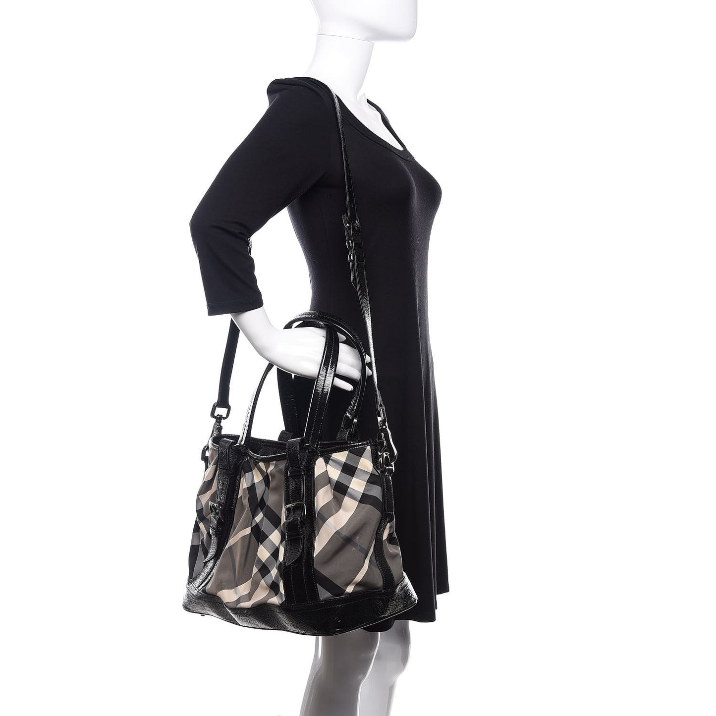 Nylon Beat Check Lowry Black