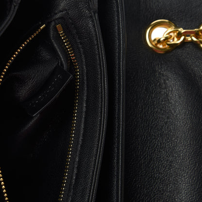 Celine Shiny Calfskin Medium C Bag Black 9 of 10