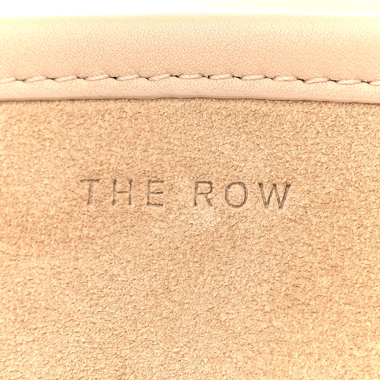 The Row Calfskin Medium N/S Park Tote Dune 6 of 13