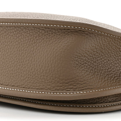 Hermes Taurillon Clemence Evelyne III PM Etoupe 9 of 11