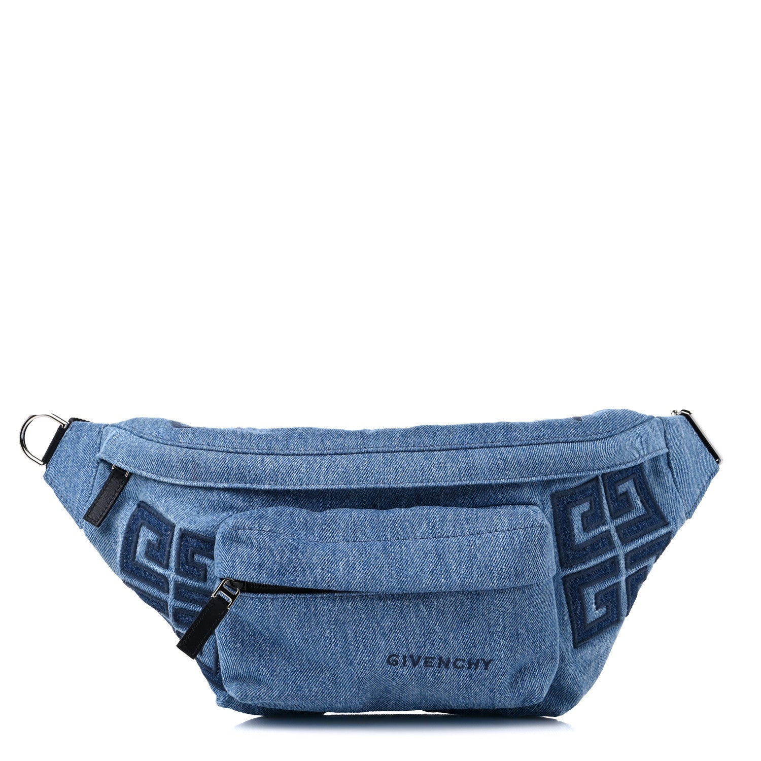 Givenchy Essential U Denim Belt Bag Light Blue 1 of 8