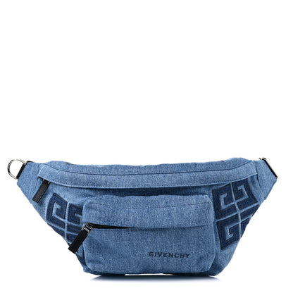 Givenchy Essential U Denim Belt Bag Light Blue 1 of 8