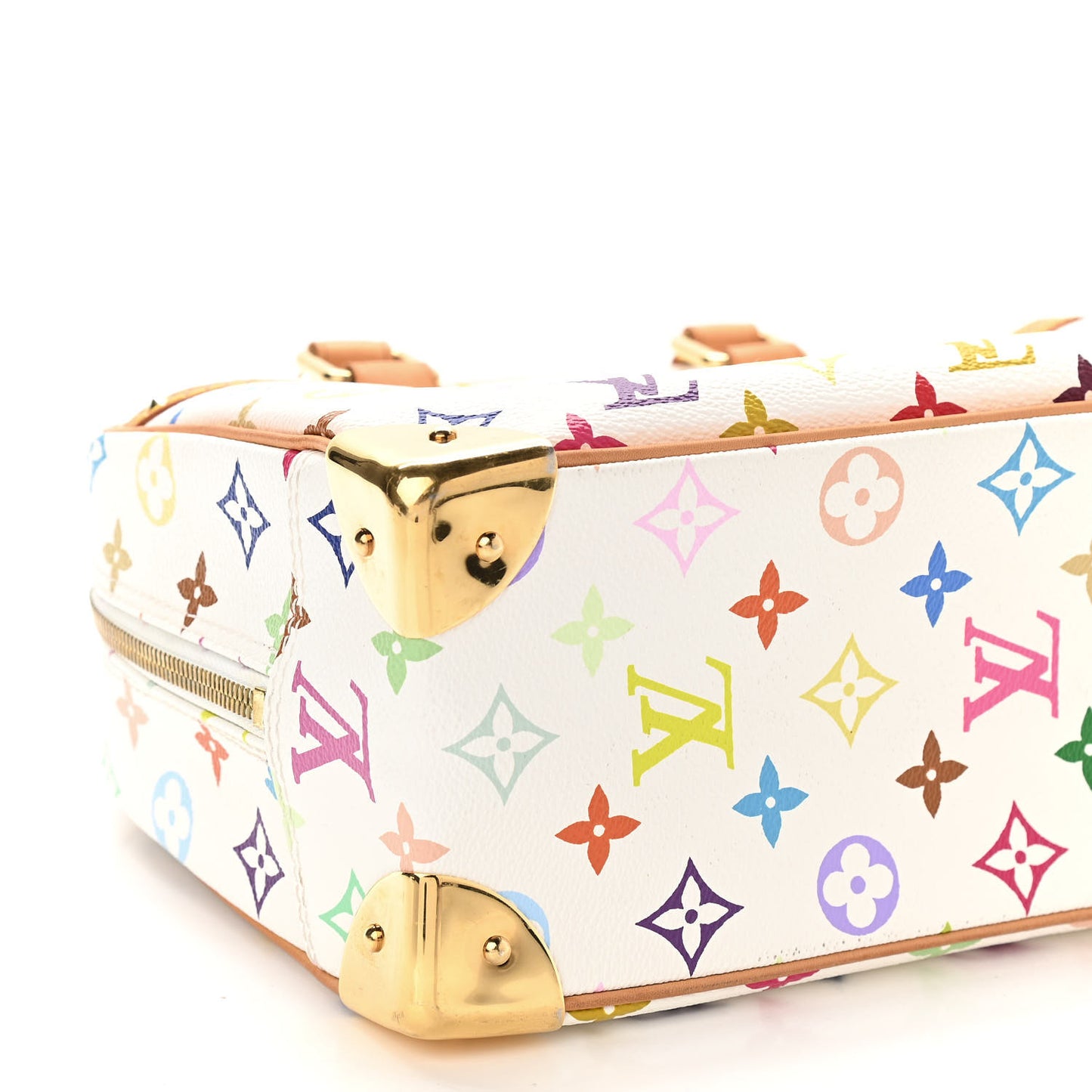 Monogram Multicolor Trouville White