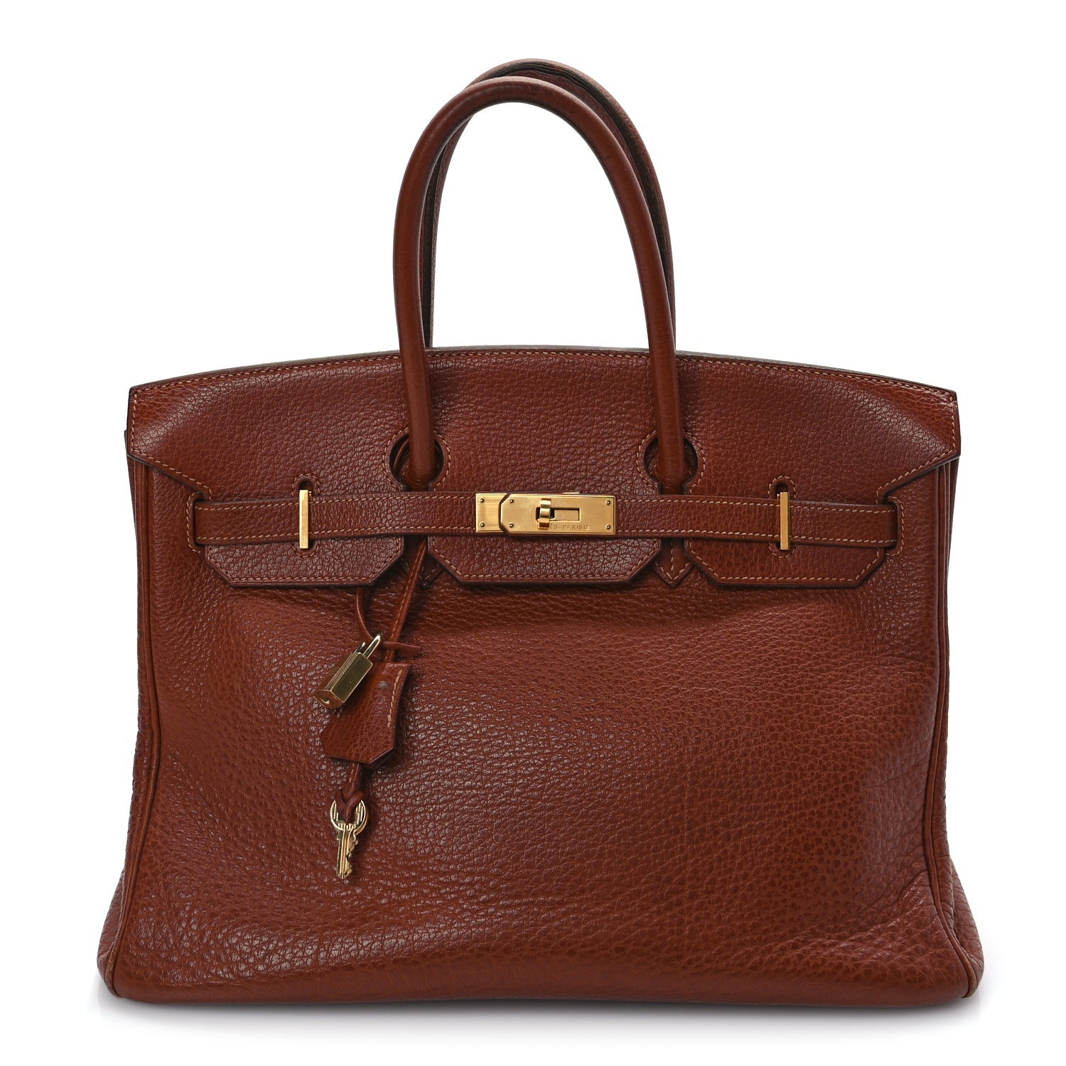 Hermes Buffle Skipper Birkin 35 Noisette 1 of 10