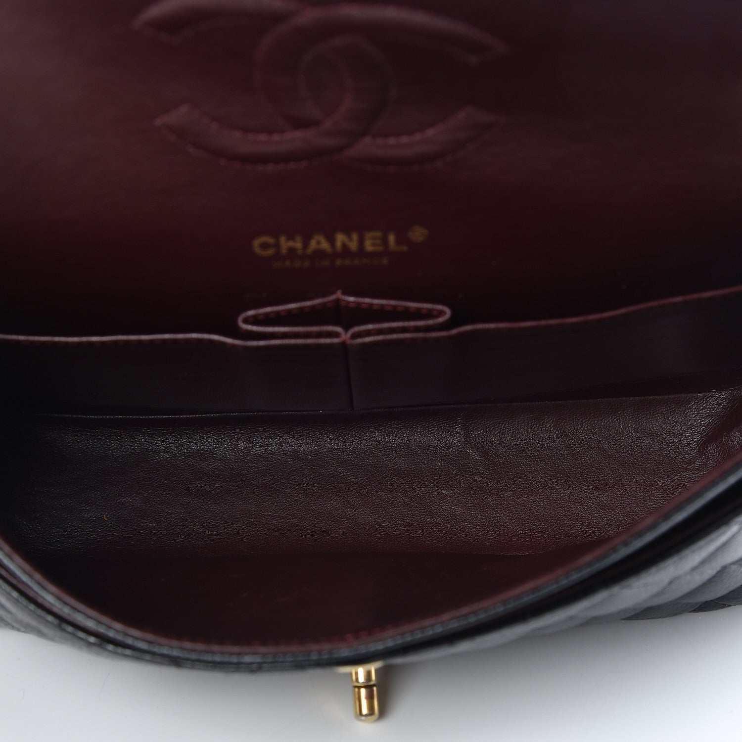 Chanel Caviar Quilted Medium Double Flap Black 7 of 17