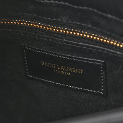Saint Laurent Smooth Calfskin Le 5 A 7 Hobo Black 7 of 11