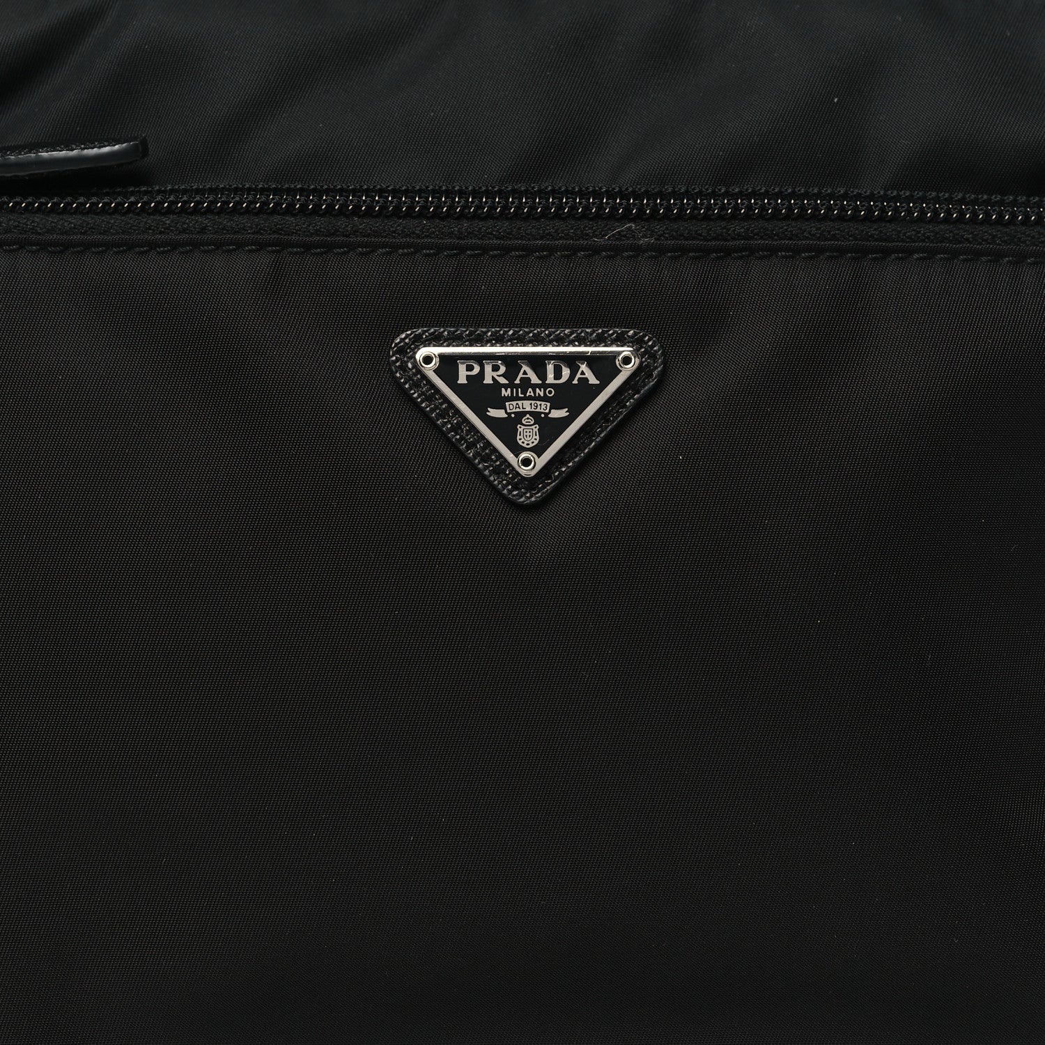 Prada Re-Nylon Saffiano Travel Pouch Black Astrale 7 of 9