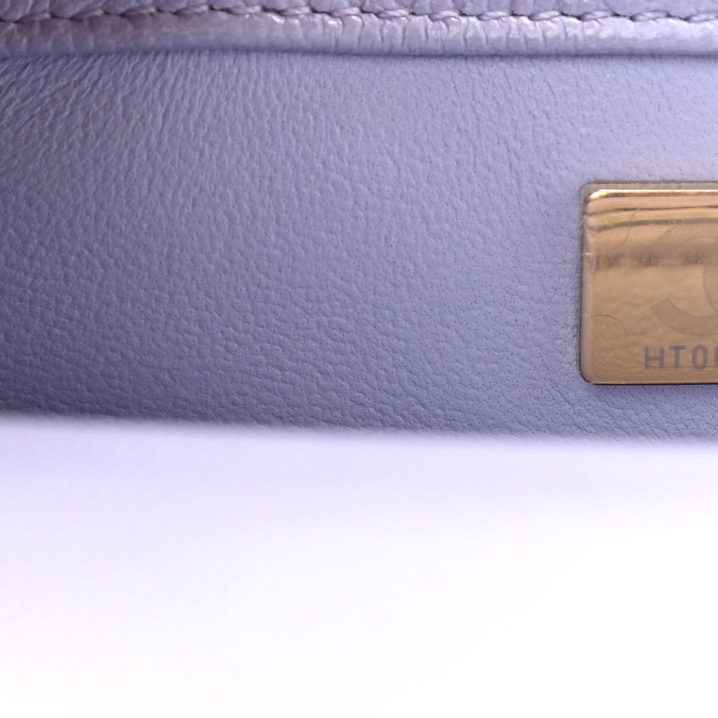 Caviar Quilted Extra Mini Coco Handle Flap Light Purple