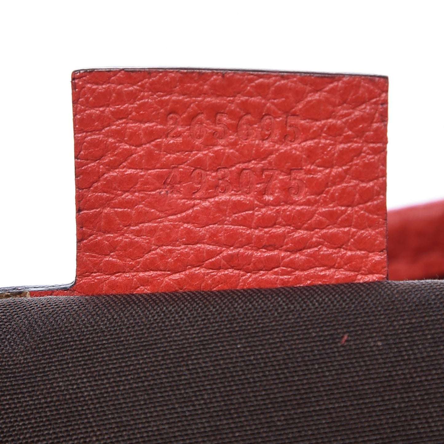 Pebbled Calfskin Medium Joy Tote Red