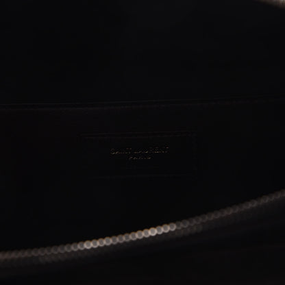 Saint Laurent Lambskin Subway Belt Bag Black 8 of 9