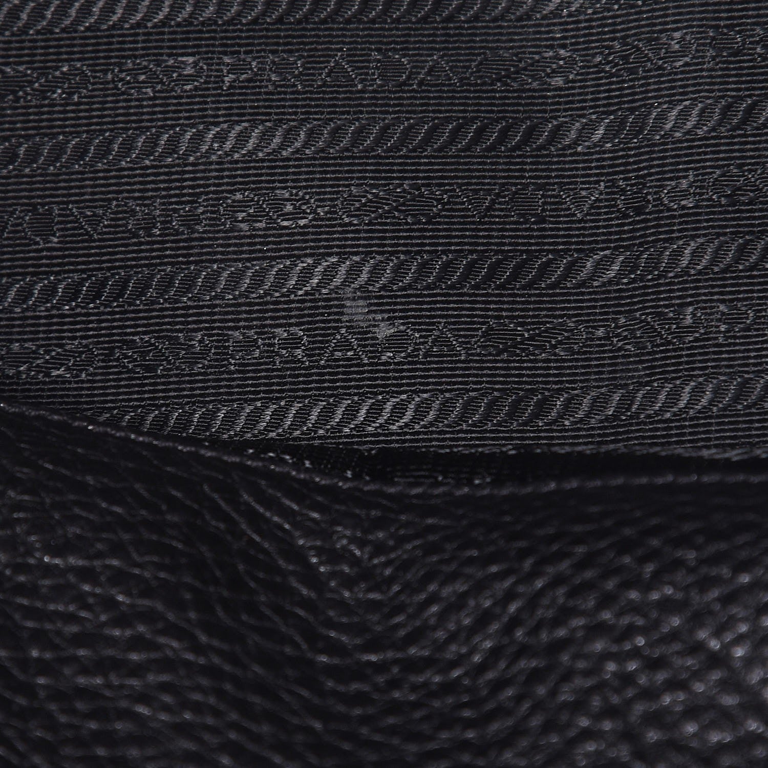 Prada Vitello Daino Shoulder Bag Black 12 of 12