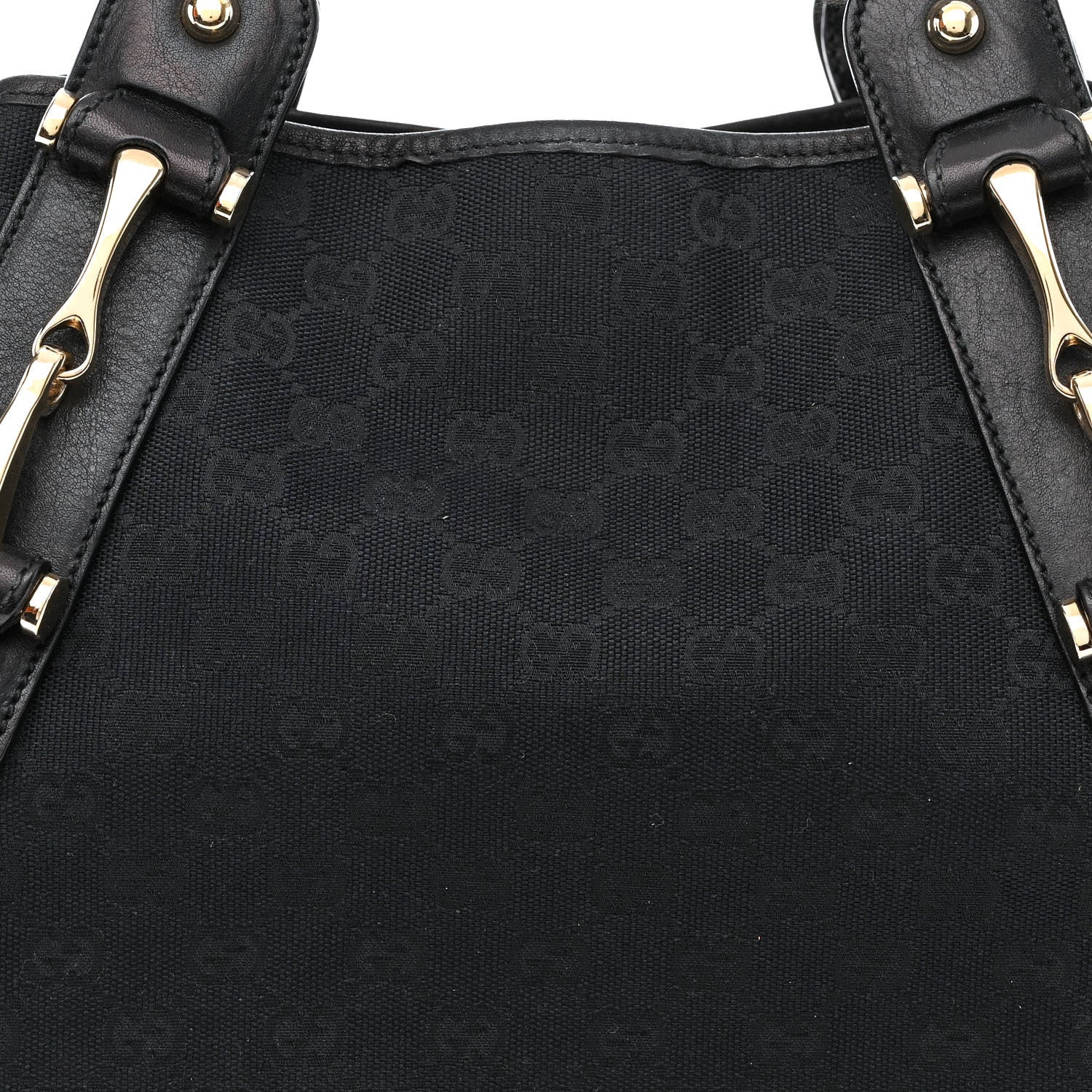 Gucci Monogram Small Pelham Shoulder Bag Black 8 of 13