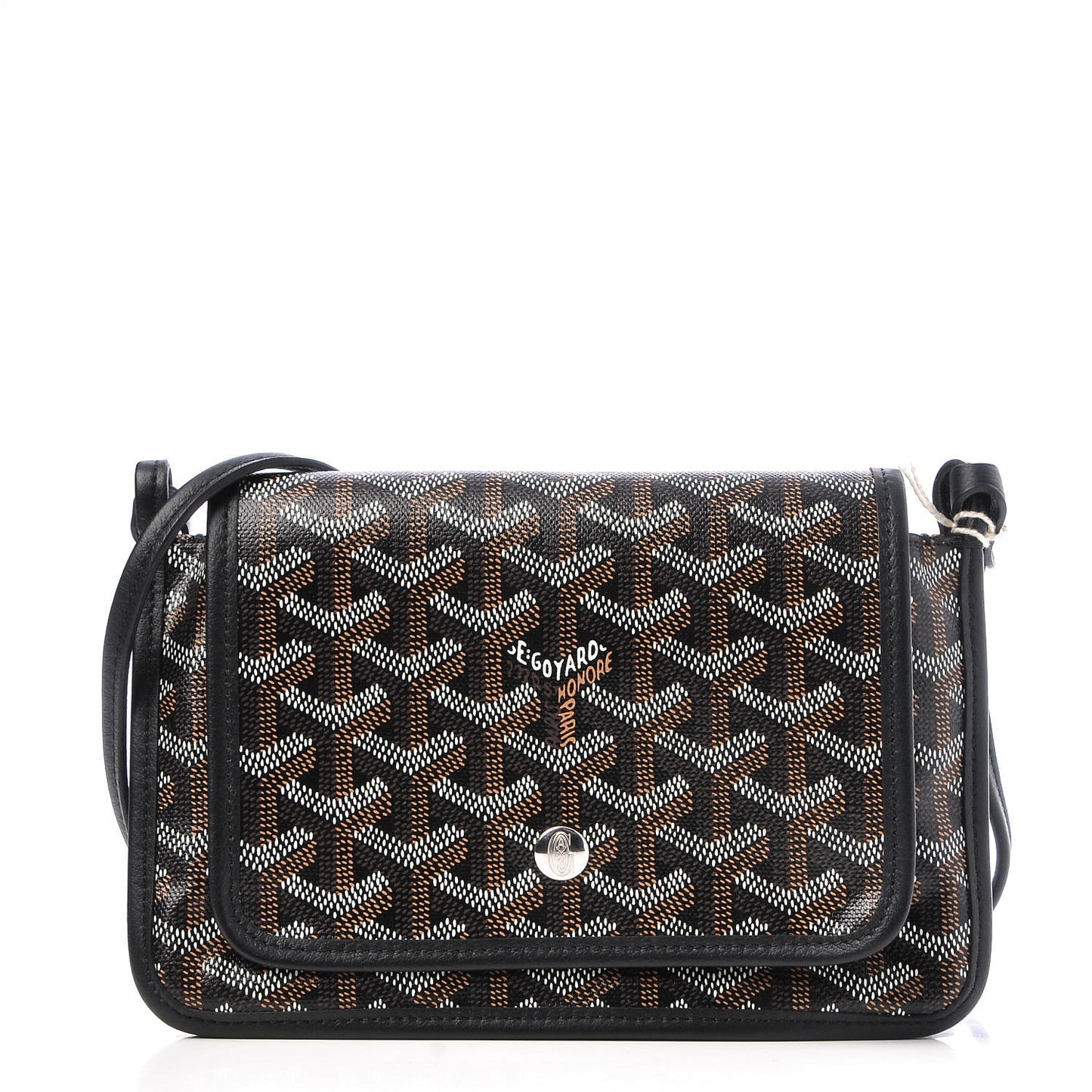 Goyardine Plumet Wallet Clutch Black