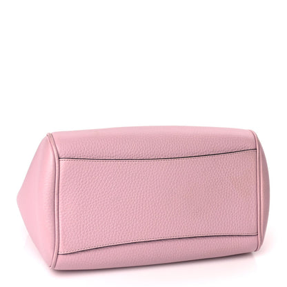 Mulberry Heavy Grain Calfskin Small Belted Bayswater Tote Powder Pink Powder Pink 3 of 8