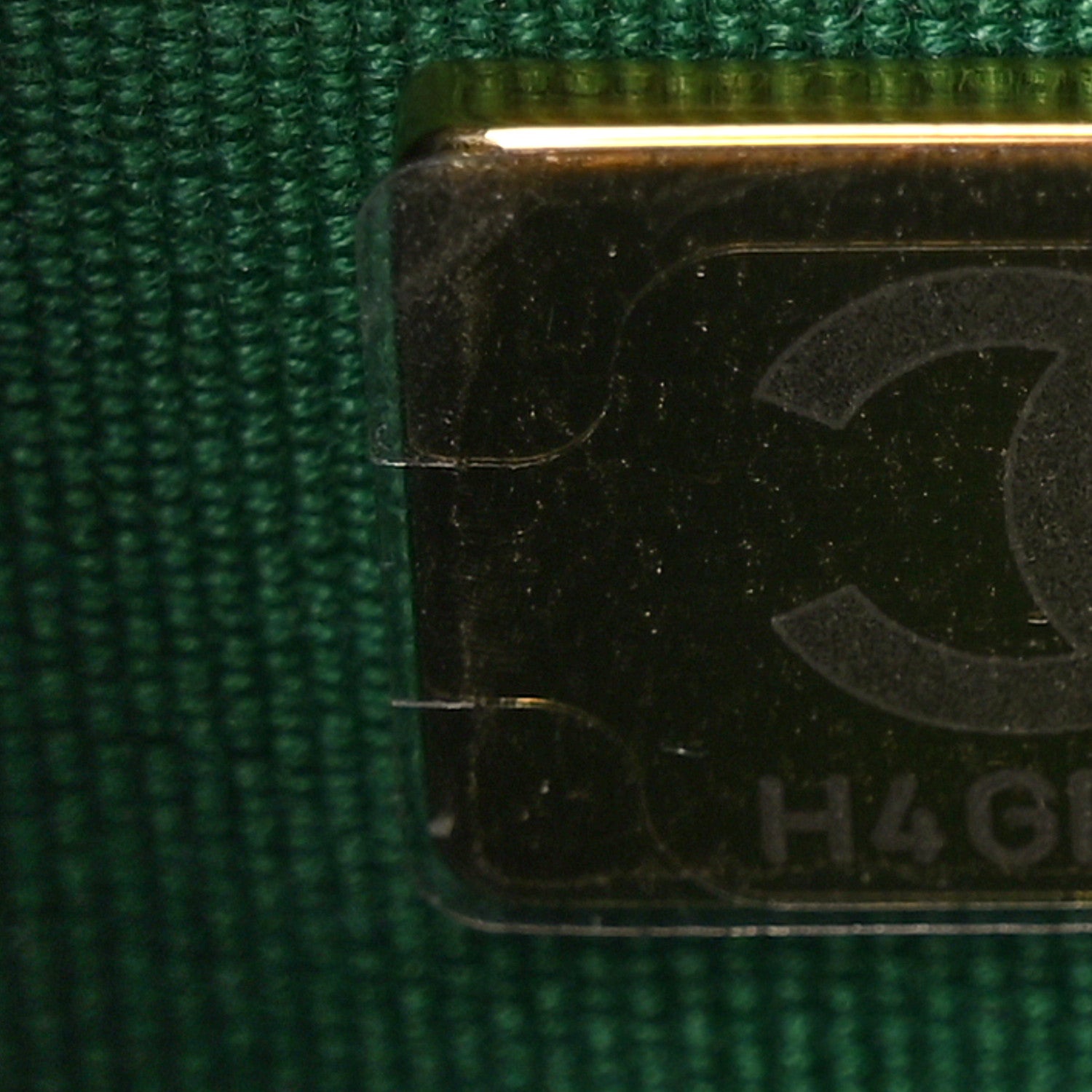 Chanel Shiny Aged Calfskin Quilted Nano Kelly Shopper Green 7 of 11