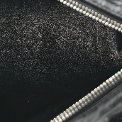 Prada Nappa Antique Re-Edition 2002 Barrel Shoulder Bag  Black 4 of 8