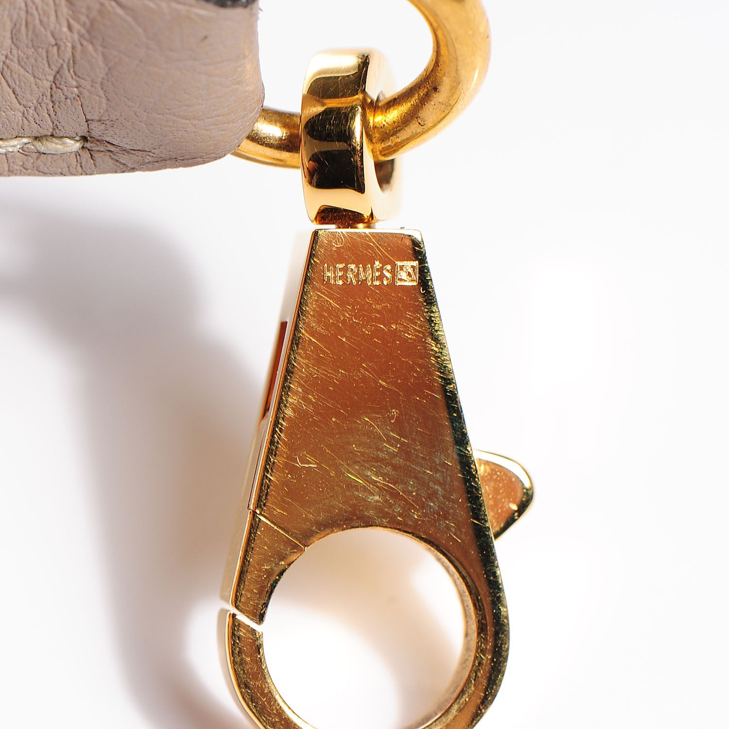 Hermes Taurillon Clemence Kelly Retourne 28 Gris Tourterelle 24 of 26