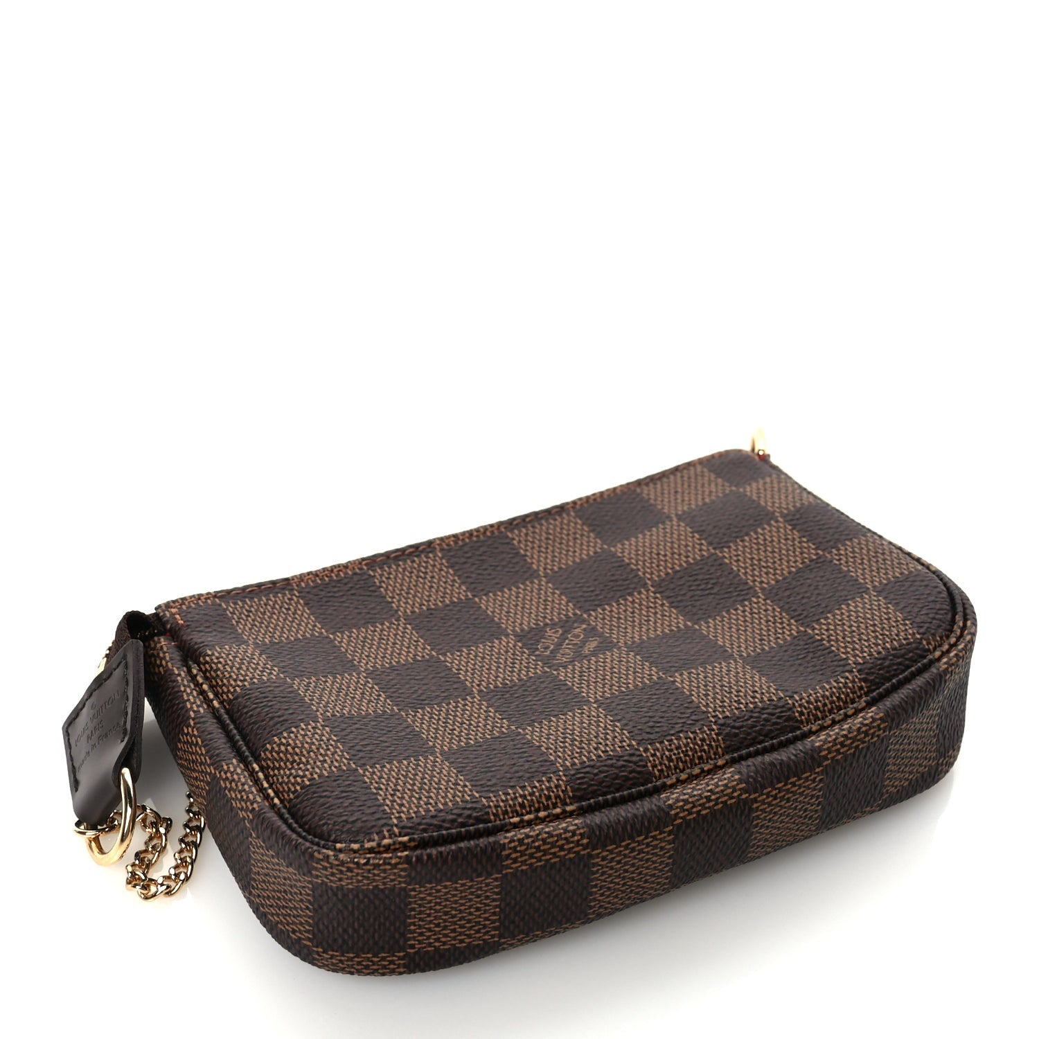 Louis Vuitton Damier Ebene Mini Pochette Accessories 4 of 6