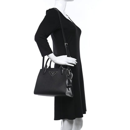 Prada Saffiano Cuir Kristen Black 2 of 10