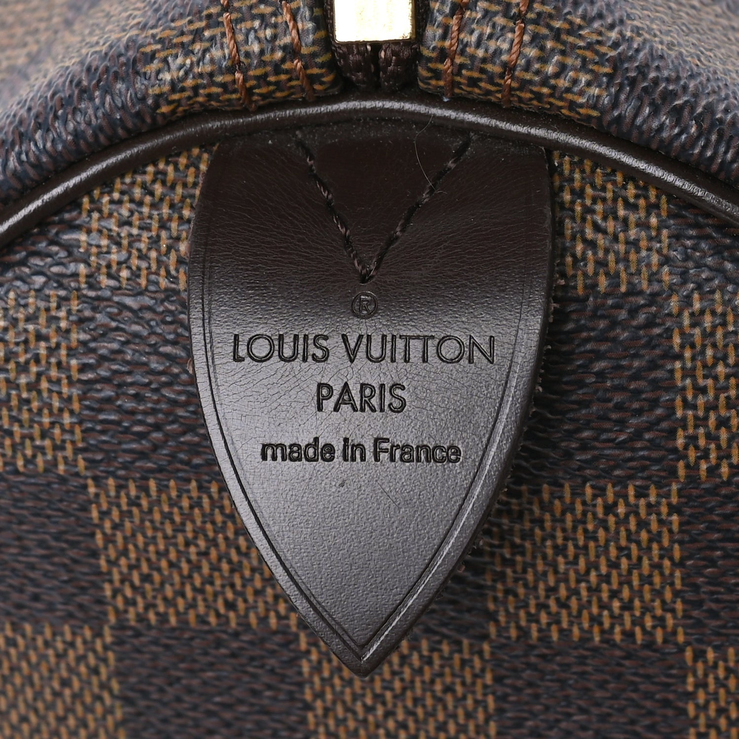 Louis Vuitton Damier Ebene Speedy 30 6 of 9