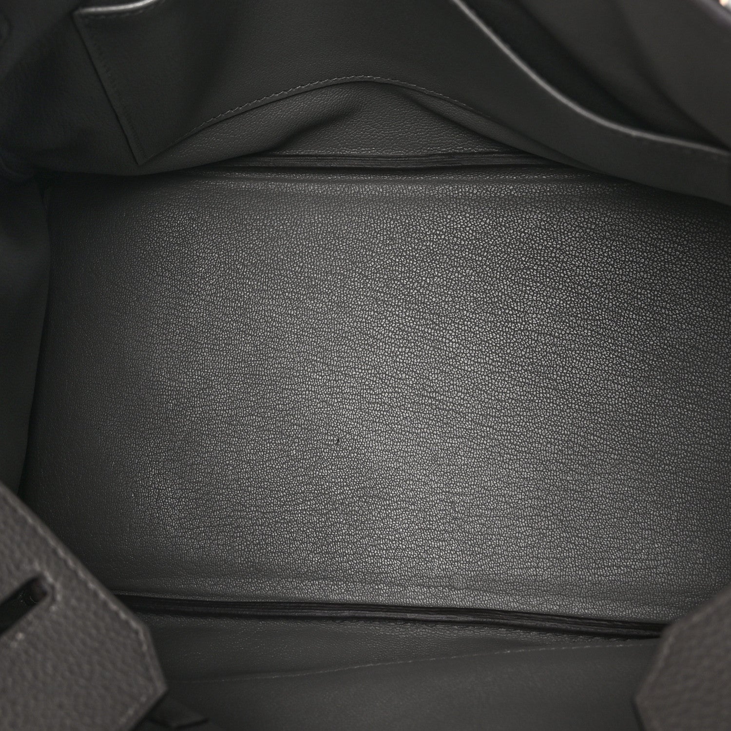 Hermes Togo Birkin 30 Gris Meyer 5 of 11