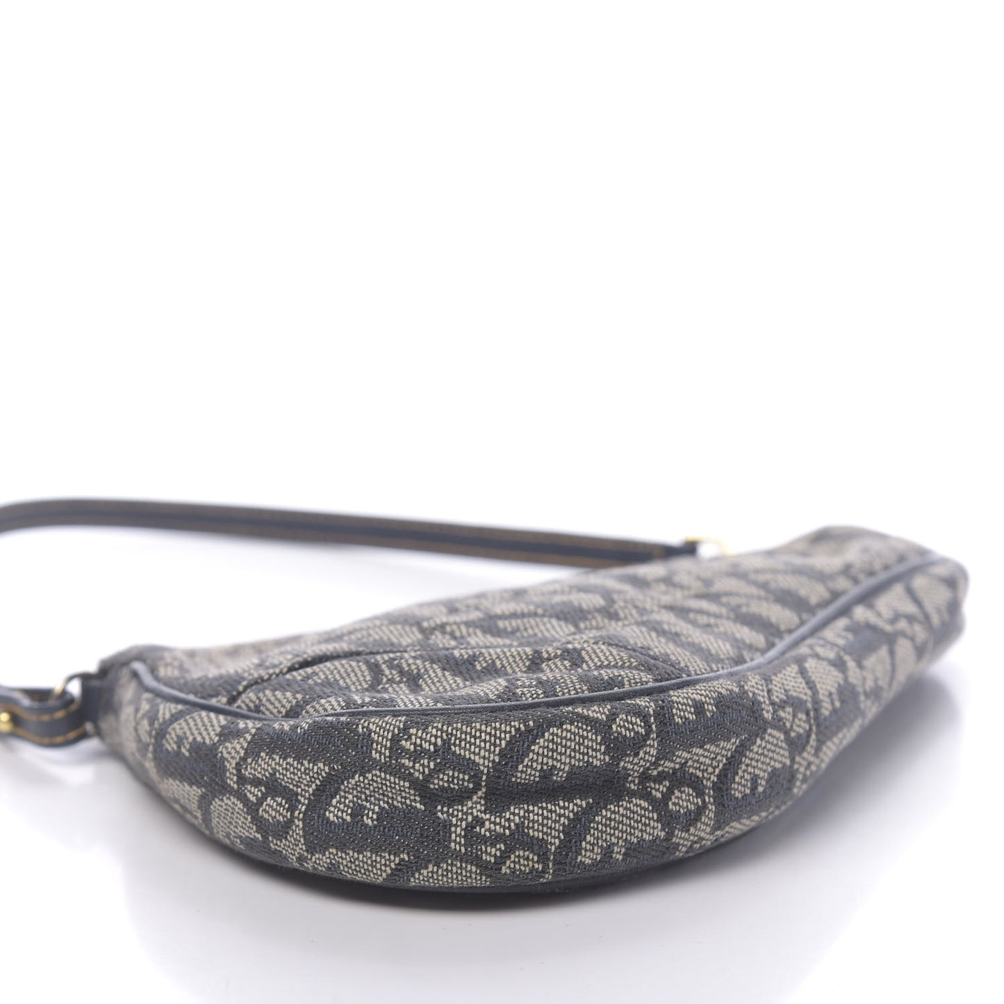 Monogram Mini Saddle Pochette Black