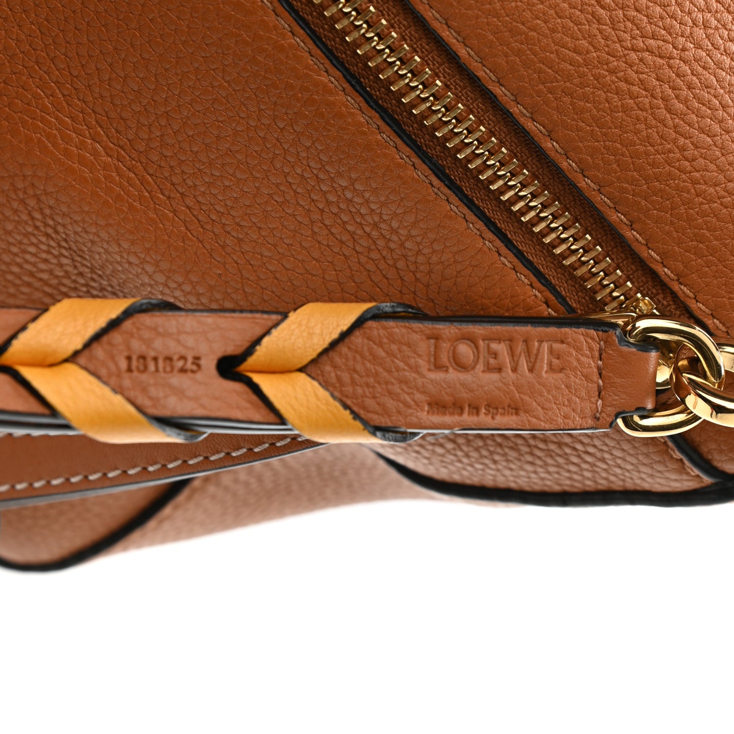 Calfskin Small Puzzle Bag Light Caramel