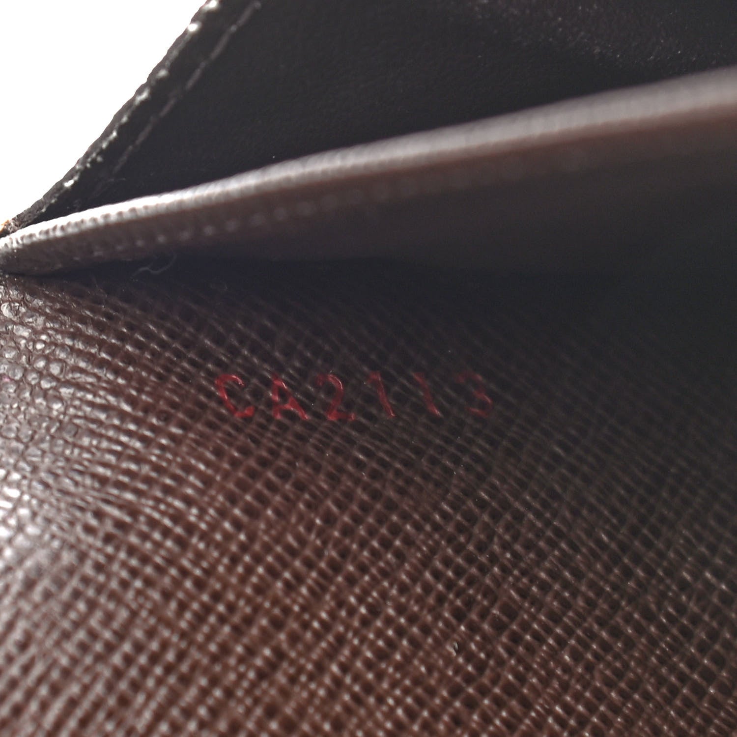 Louis Vuitton Damier Ebene Sarah Wallet 7 of 7