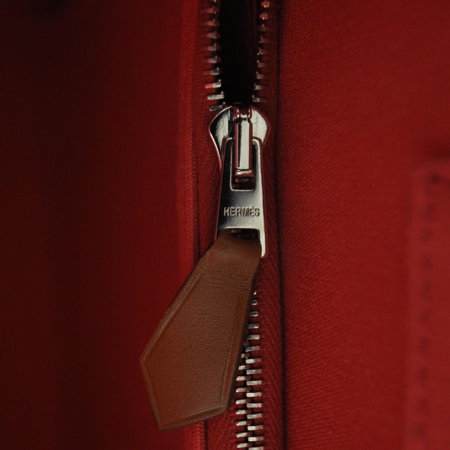 Hermes Canvas Cabag PM Bougainvillea 7 of 10