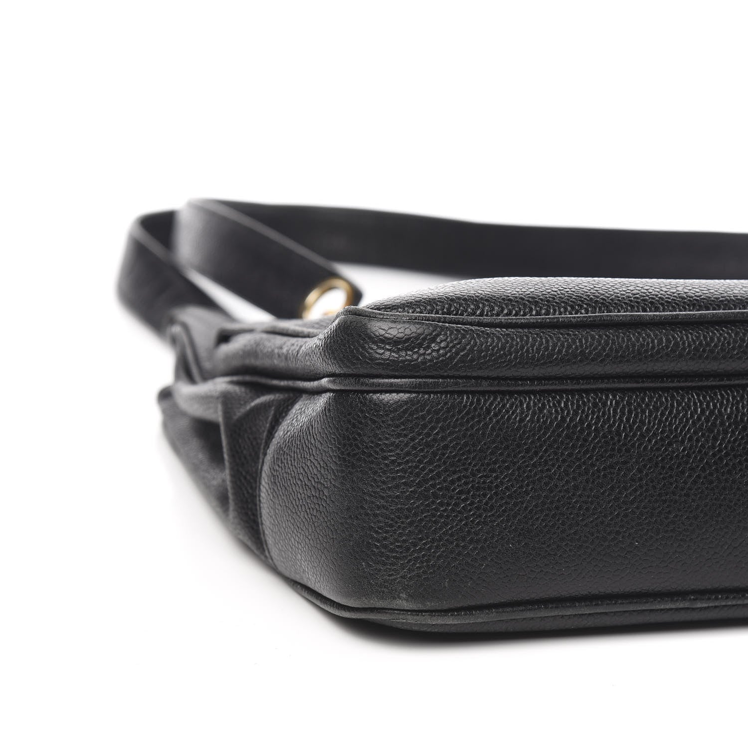 Chanel Caviar Flap Shoulder Bag Black 12 of 15