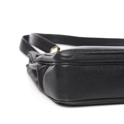 Chanel Caviar Flap Shoulder Bag Black 12 of 15