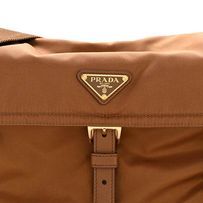 Prada Re-Nylon Medium Explore Shoulder Bag Camel 8 of 11