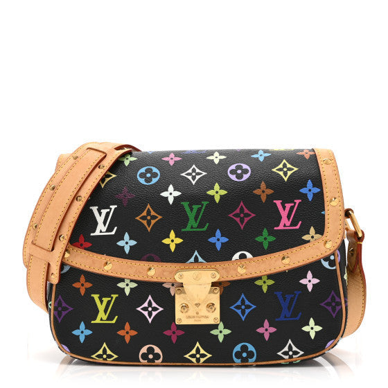 Louis Vuitton Monogram Multicolor Sologne Black 1 of 1