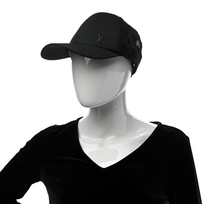 Louis Vuitton Monogram Mesh Cotton Cap L Black 2 of 11