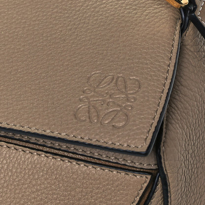 Loewe Grained Calfskin Medium Puzzle Bag Sand Mink 6 of 9