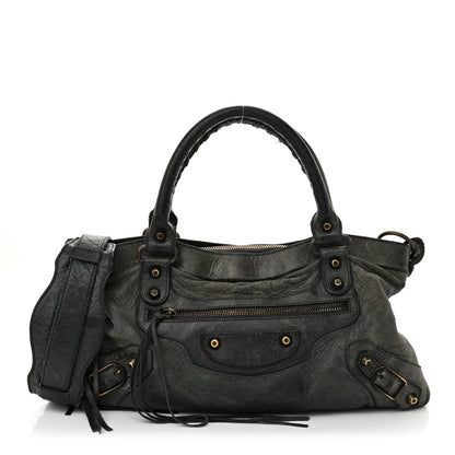 Balenciaga Agneau Classic Hardware First Anthracite 1 of 7
