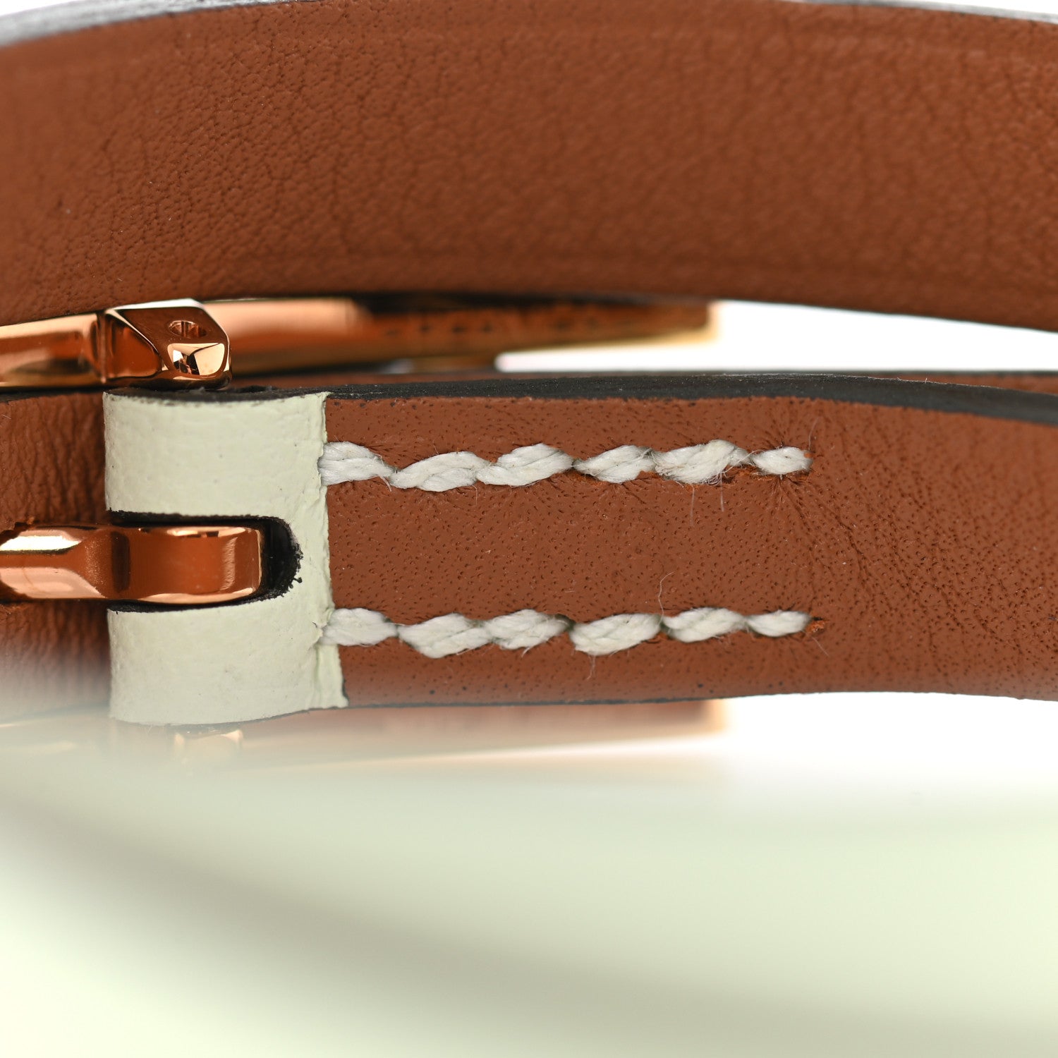 Hermes Swift Behapi Double Tour Bracelet T3 Vert Fizz 4 of 8