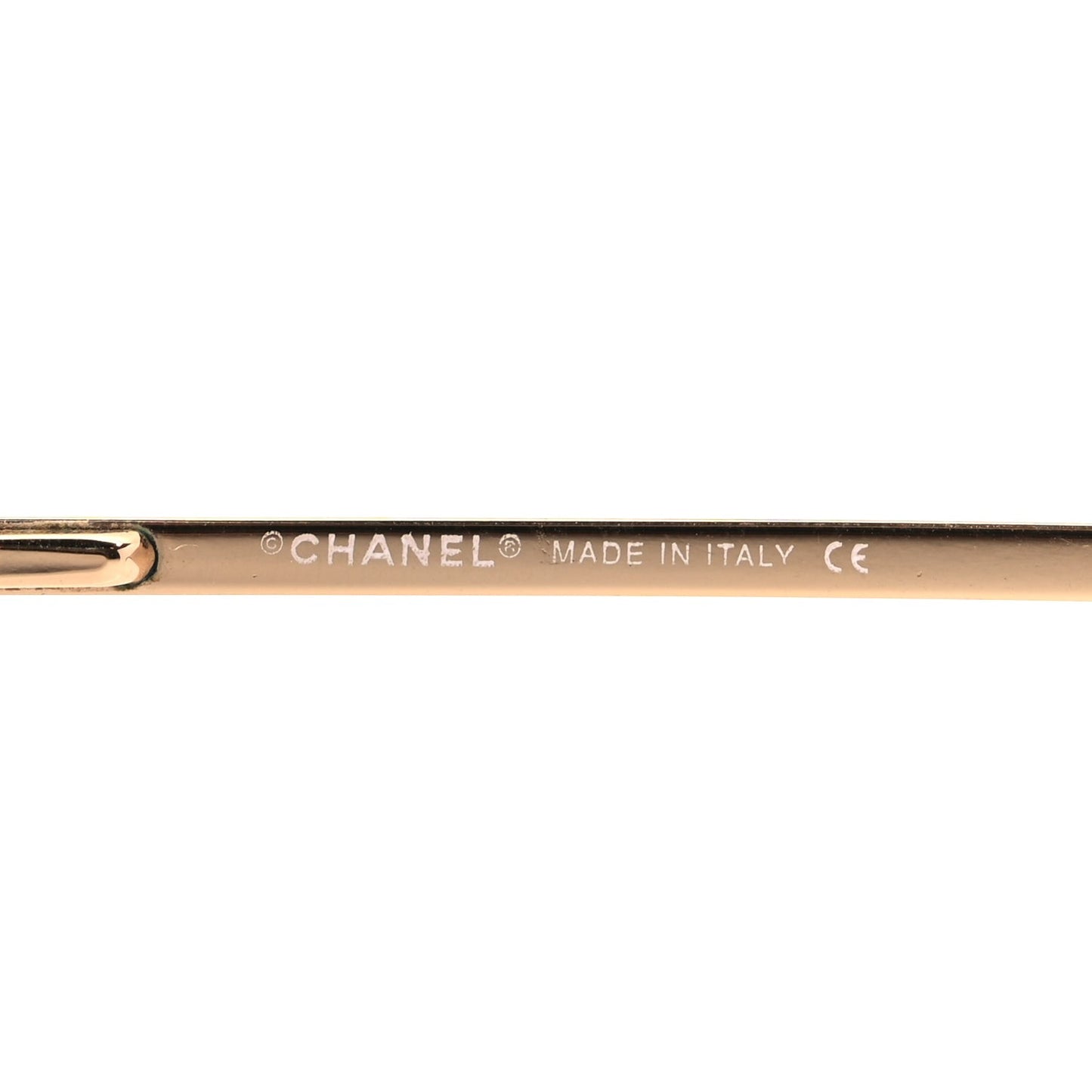 Crystal CC Logo Sunglasses 4093-B Gold