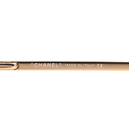 Chanel Crystal CC Logo Sunglasses 4093-B Gold 5 of 6