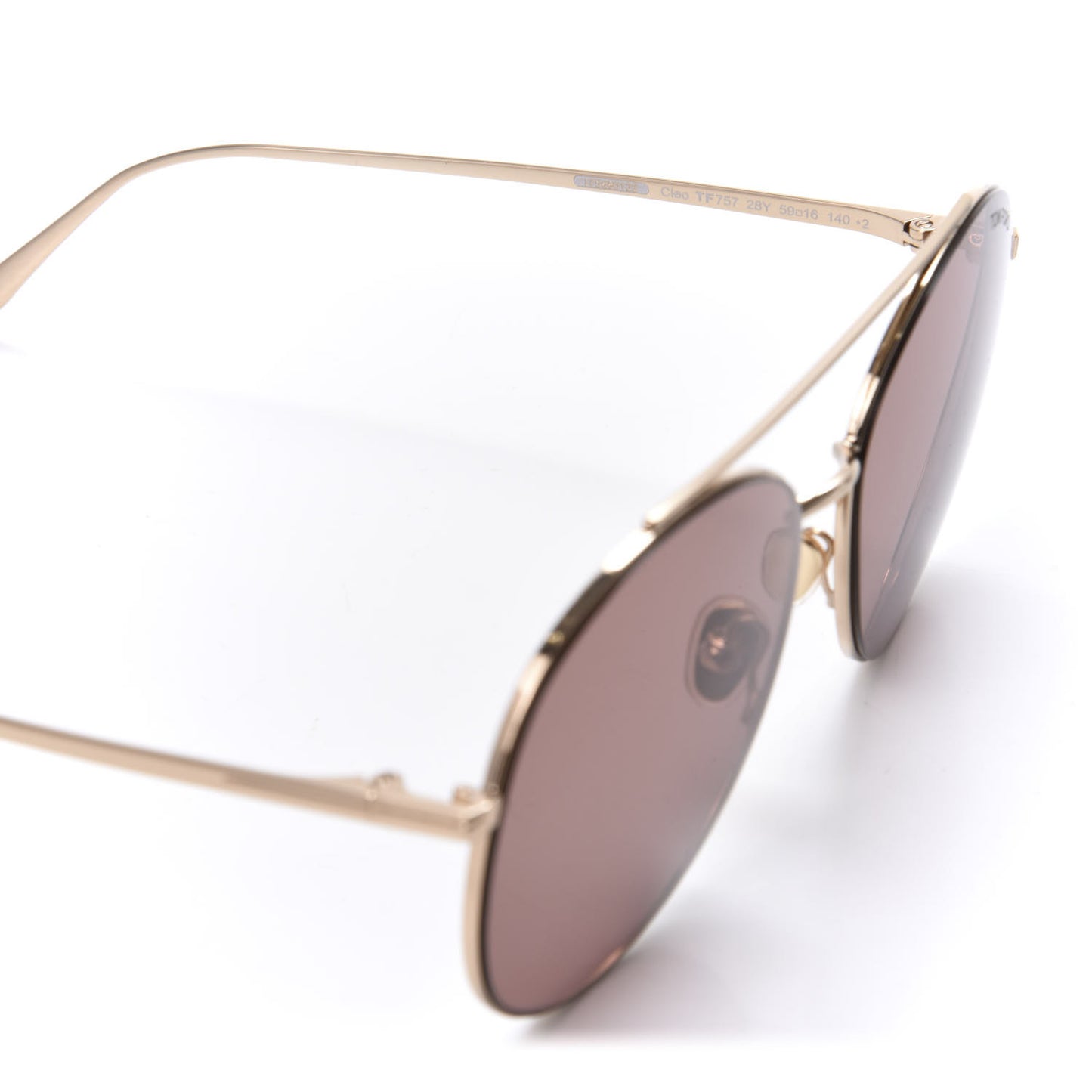 Cleo Sunglasses TF757 Gold