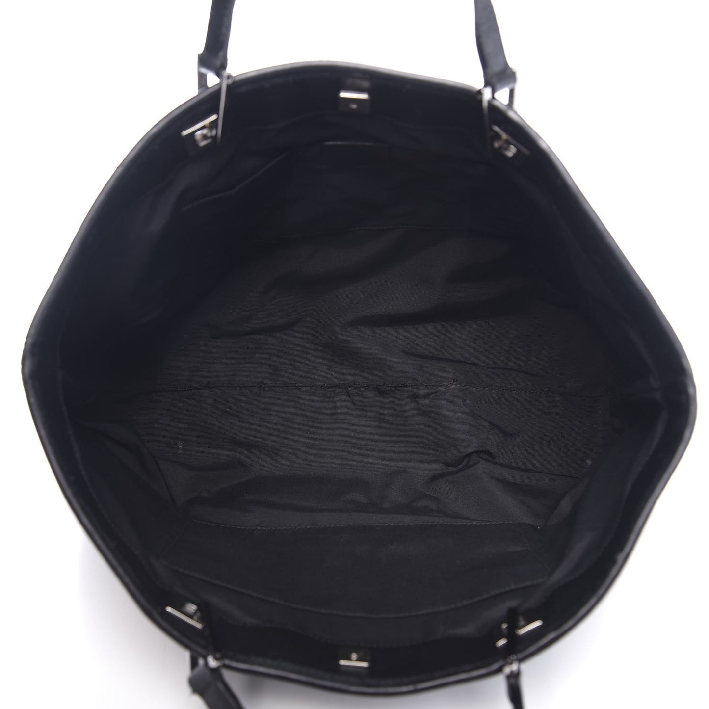 Denim Monogram Tote Black