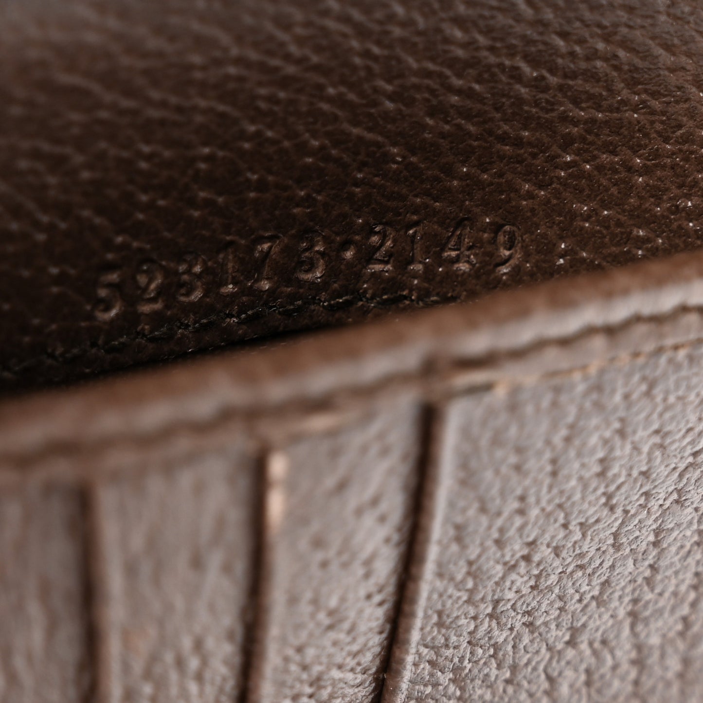 GG Supreme Monogram Web Ophidia French Flap Wallet Beige New Acero