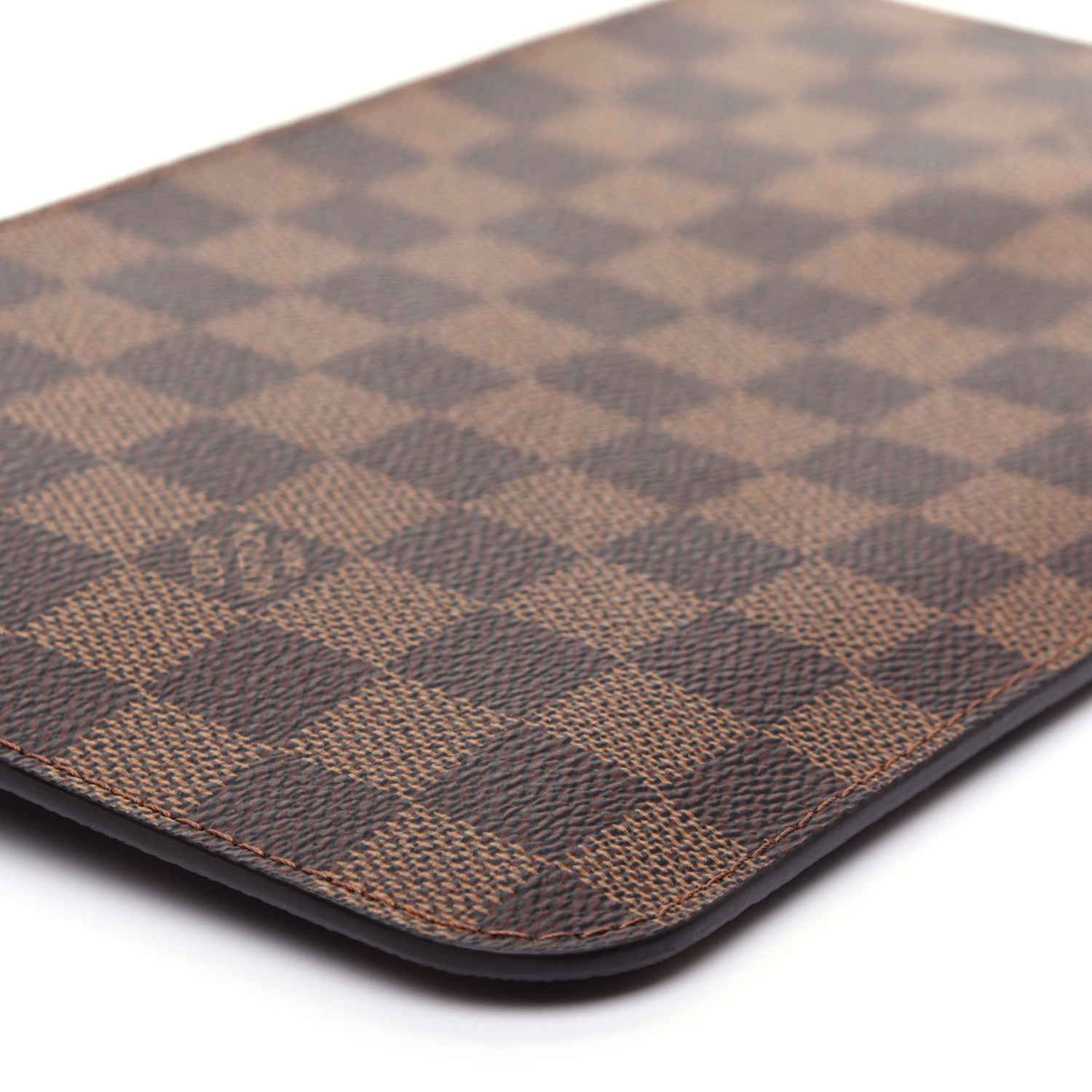 Louis Vuitton Damier Ebene Neverfull MM GM Pochette Rose Ballerine 6 of 10