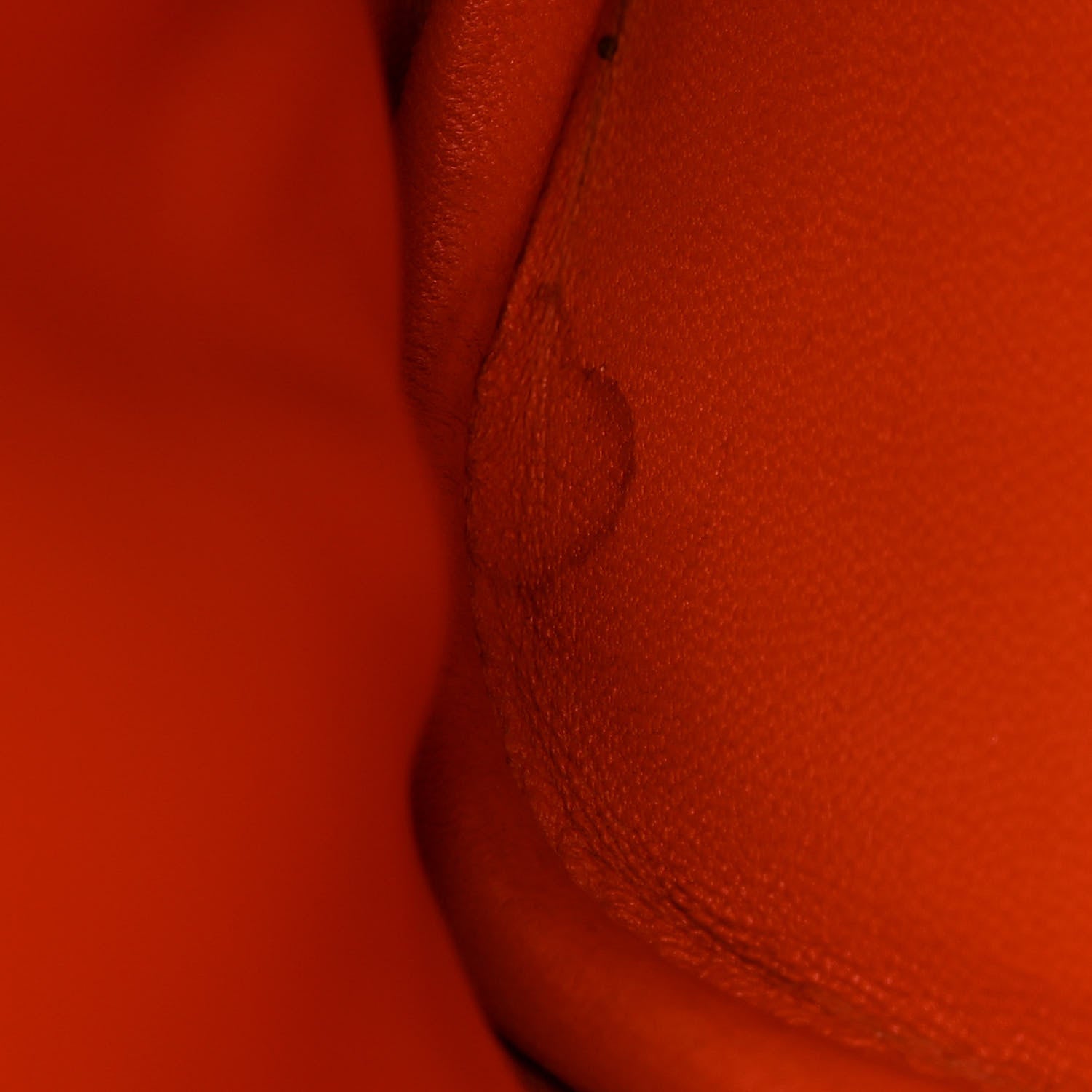 Hermes Taurillon Clemence Bolide 35 Orange Poppy 15 of 16